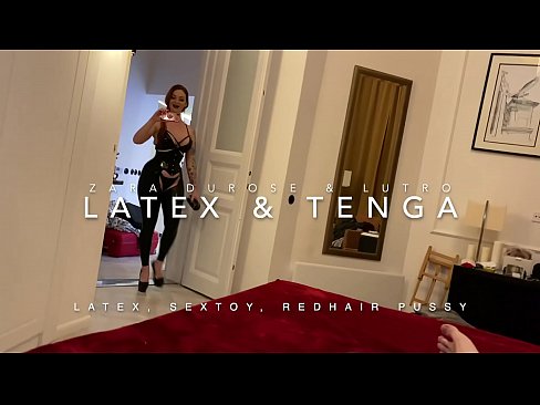 ❤️ I-stepsister enentloko ebomvu enxibe isinxibo se-latex esifakwe nguyise wesibini Ividiyo ephuma ezimpundu kuthi  ❤